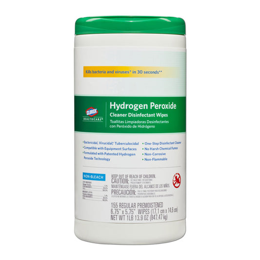 Clorox with Hydrogen Peroxide Cleaner Disinfectant Wipes (155-ct)