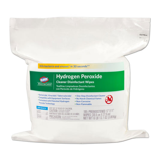 Clorox with Hydrogen Peroxide Cleaner Disinfectant Wipes Refill (185-ct)