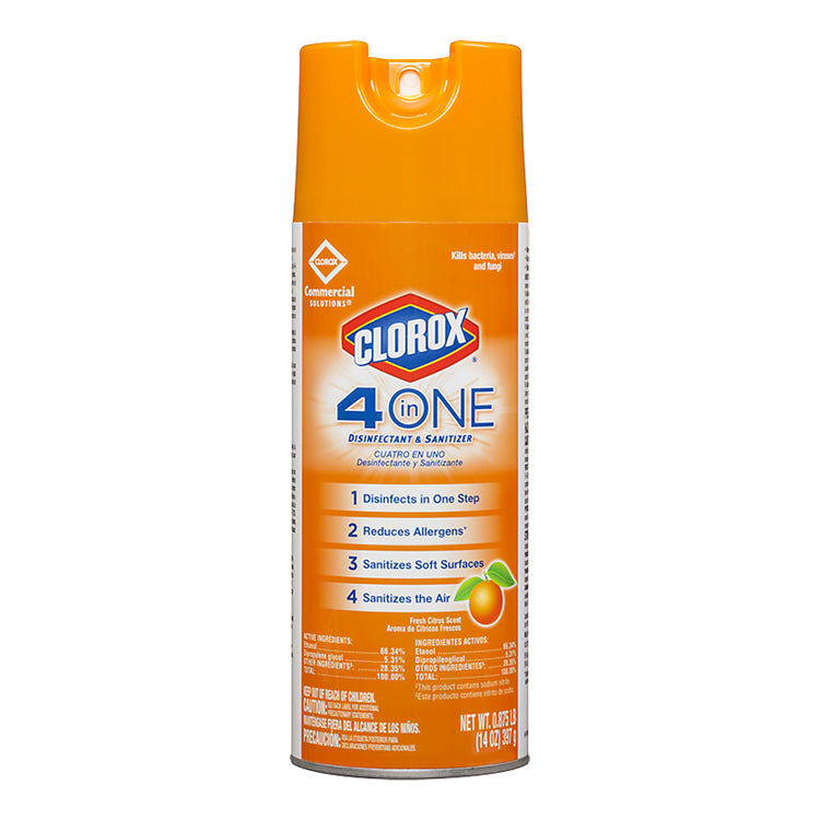 Clorox 4-in-One Disinfectant & Sanitizer (14 oz)