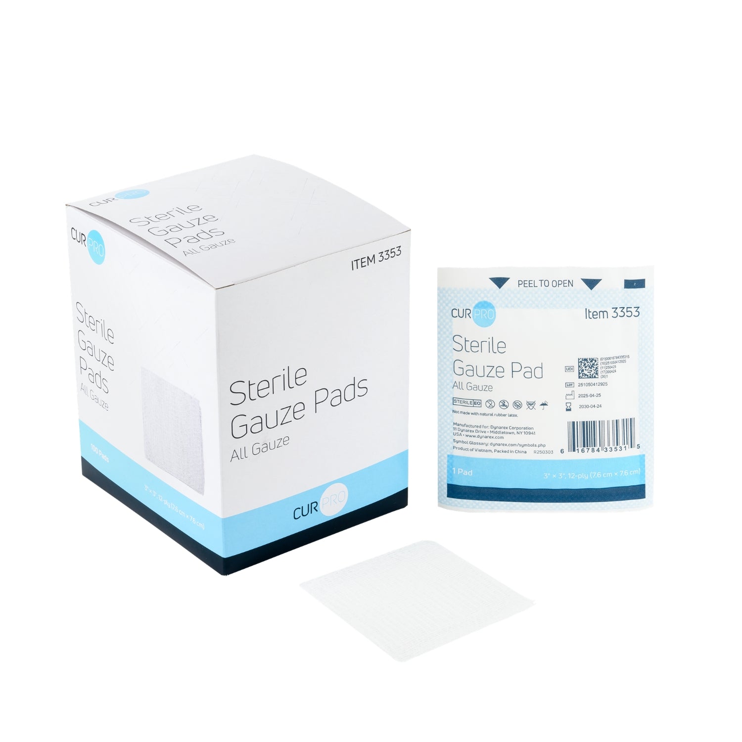Sterile Gauze Pads (100-ct)