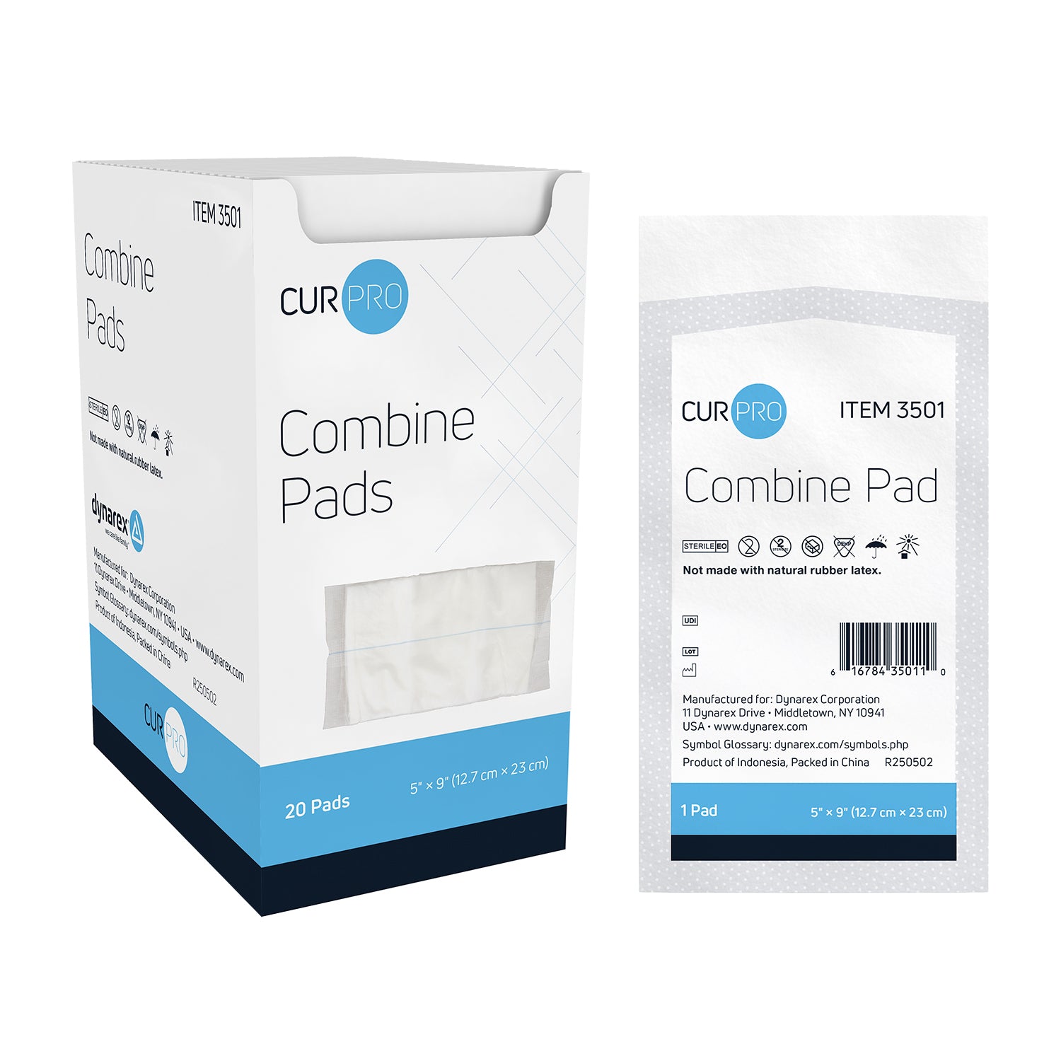 CurPro Combine Pads 5x9