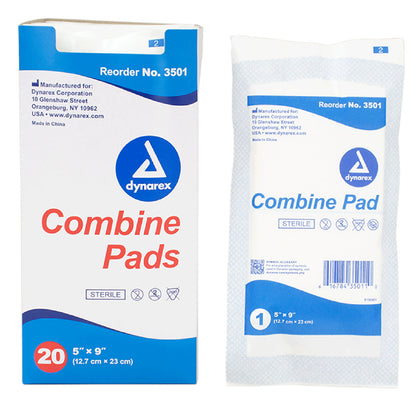 Combine Pads - 5" x 9" (20-ct)