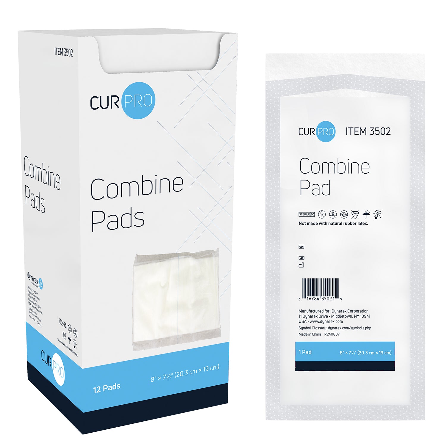 CurPro Combine Pads 8x7.5