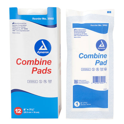 Combine Pads - 8" x 7 1/2" (12-ct)