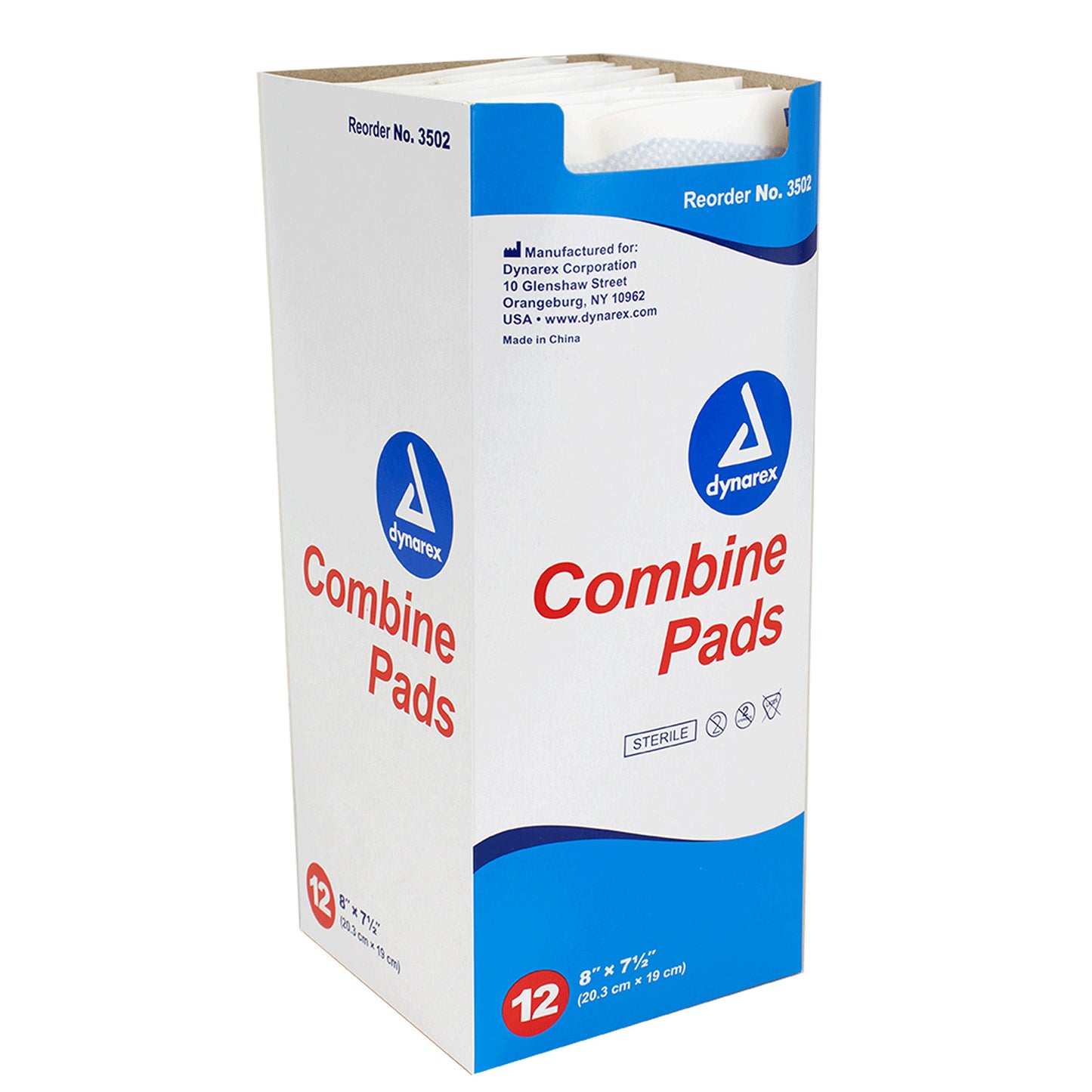 Combine Pads - 8" x 7 1/2" (12-ct)