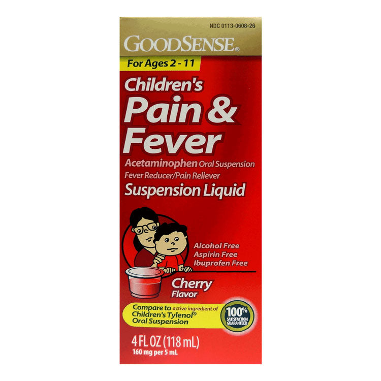 Children's Acetaminophen Liquid - 160 mg (4 oz)
