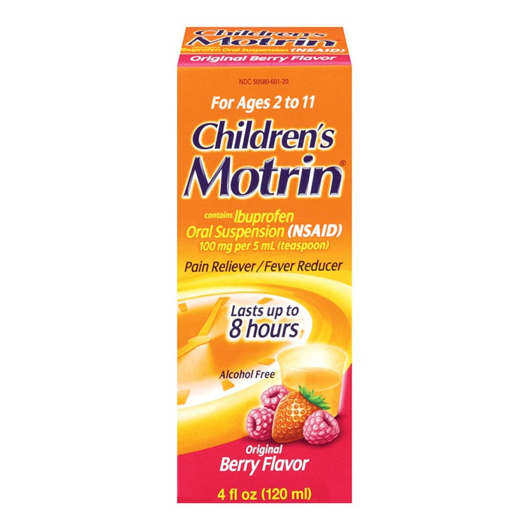 Children's Motrin Liquid - 100 mg (4 oz)