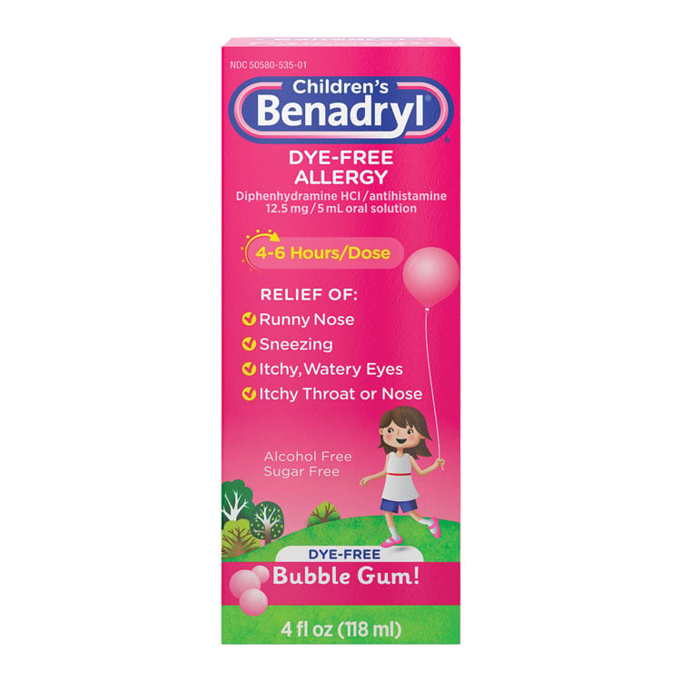 Children's Benadryl Allergy Liquid