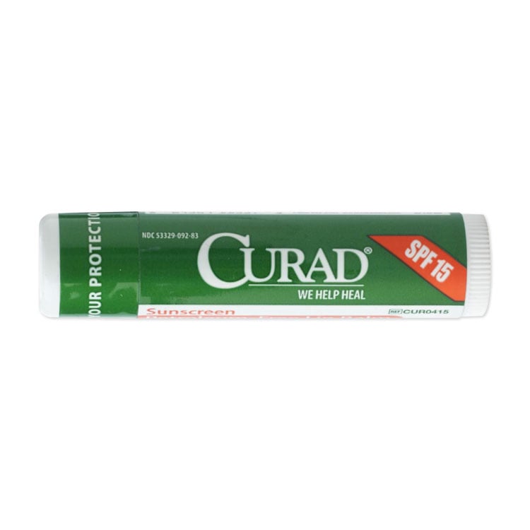 CURAD Lip Balm, SPF 15 - Mint (Each)