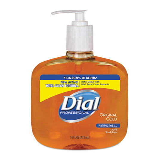 Dial Professional Original Gold Antimicrobial Liquid Hand Soap (16 oz)