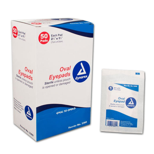 Sterile Oval Eyepads (50-ct)