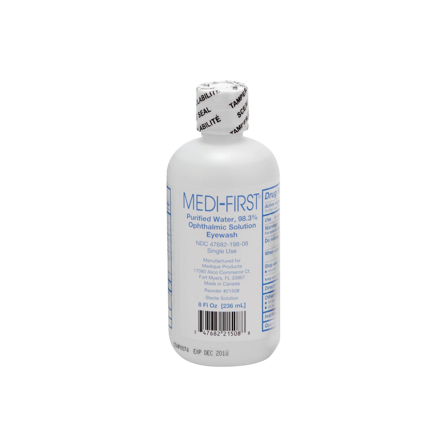 Sterile First Aid Eye/Skin Wash