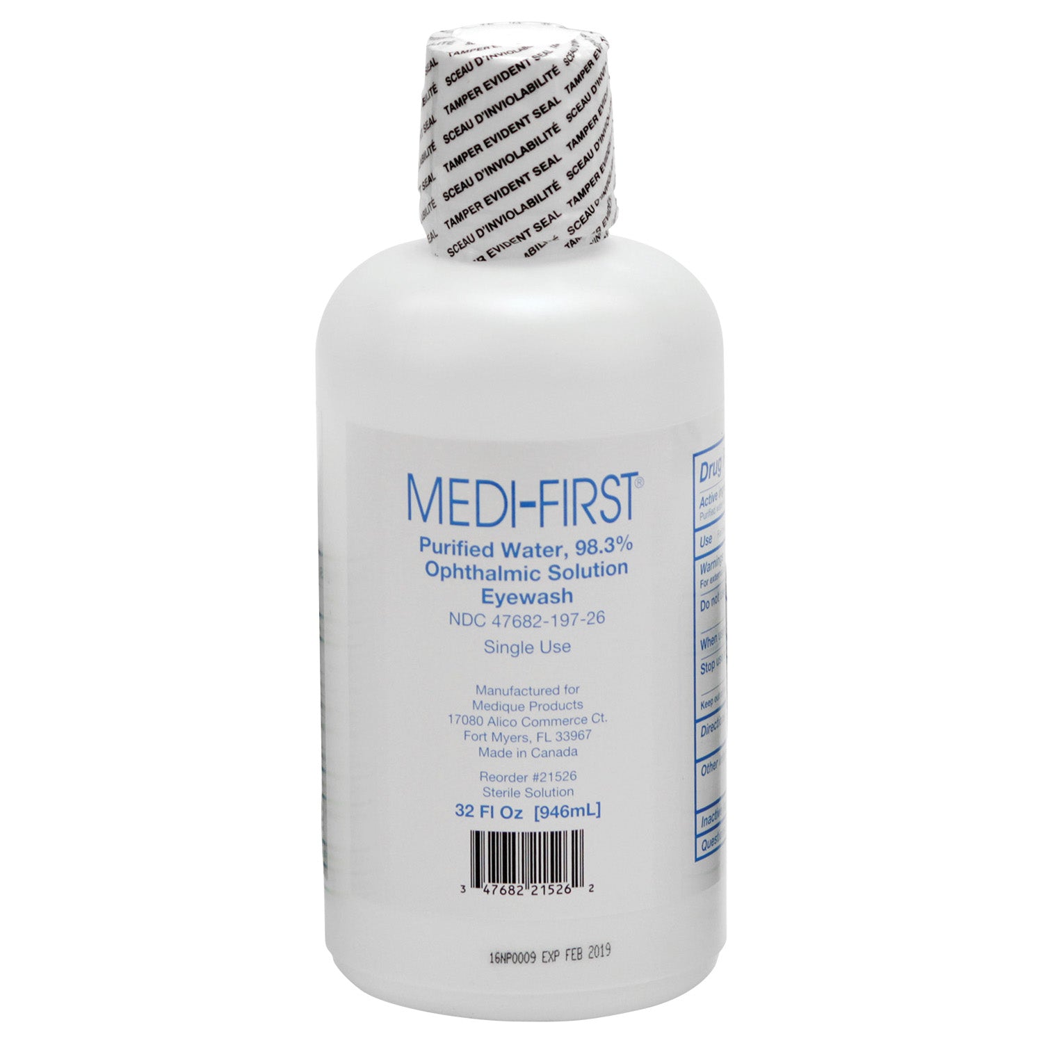 Sterile First Aid Eye/Skin Wash