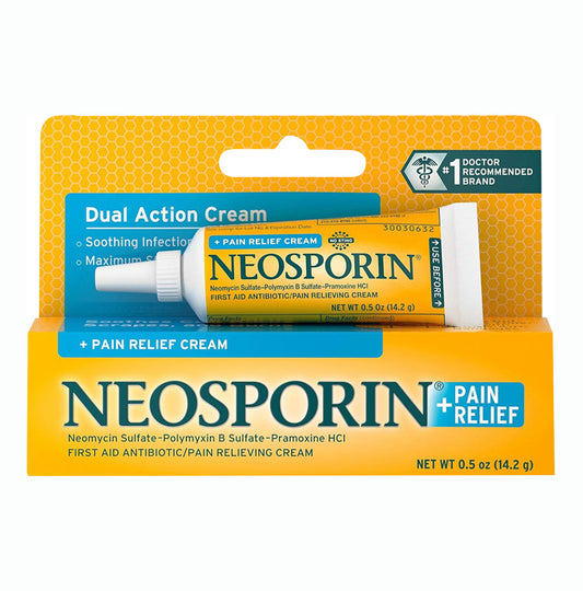 Neosporin Plus Pain Relief (1/2 oz tube)