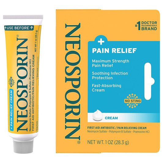 Neosporin + Pain Relief Cream (1 oz tube)