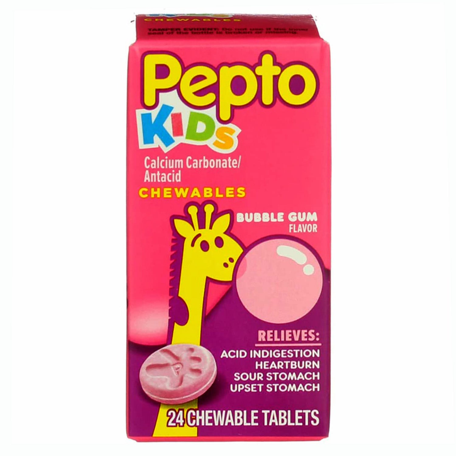 Pepto Kids Chewable Tablets (24-ct)