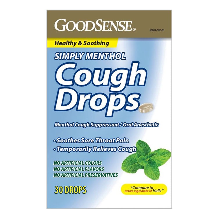 GoodSense Simply Healthy & Soothing Cough Drops (30-ct)