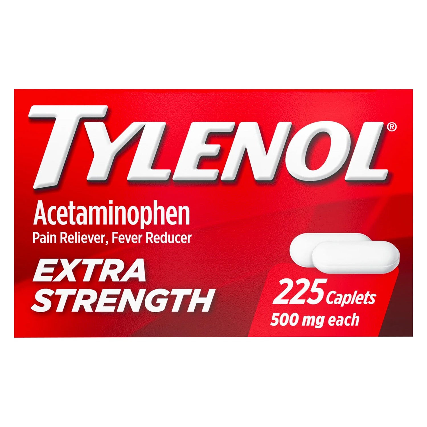 Tylenol Extra Strength Caplets- 500 mg