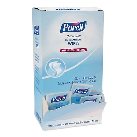 PURELL Cottony Soft Hand Sanitizing Wipes (120-ct)