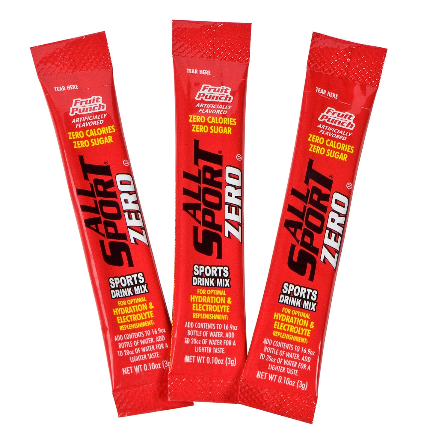 All Sport Zero Stick Sugar-Free Electrolyte Powder (50-ct) - Fruit Punch