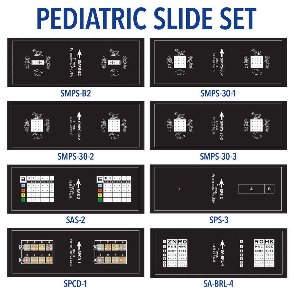 19118 Titmus V2 Vision Screener (Manual) - Pediatric (Slide Set)