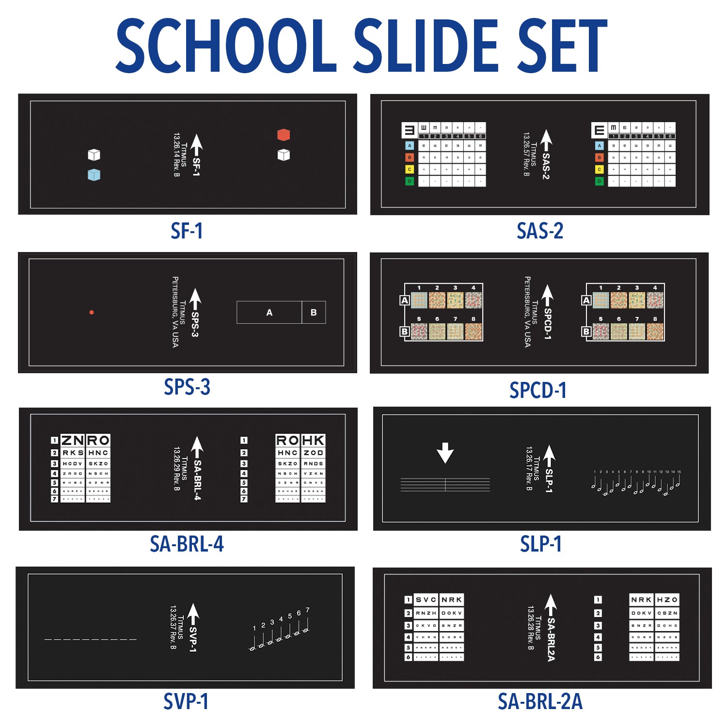 19121 Titmus V2 Vision Screener (Manual) - School