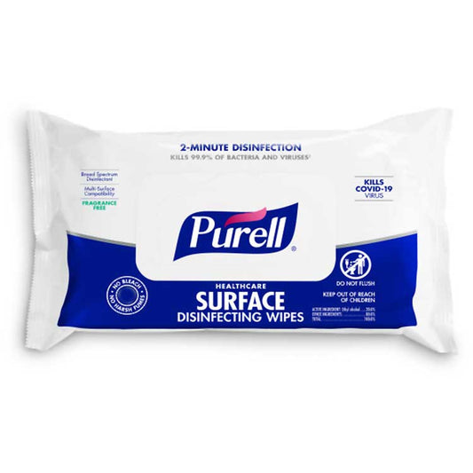 PURELL Healthcare Surface Disinfecting Wipes (72-ct)