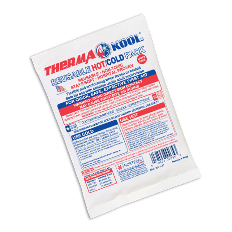 ThermaKool Reusable Hot/Cold Pack - 3" x 5" (Each)