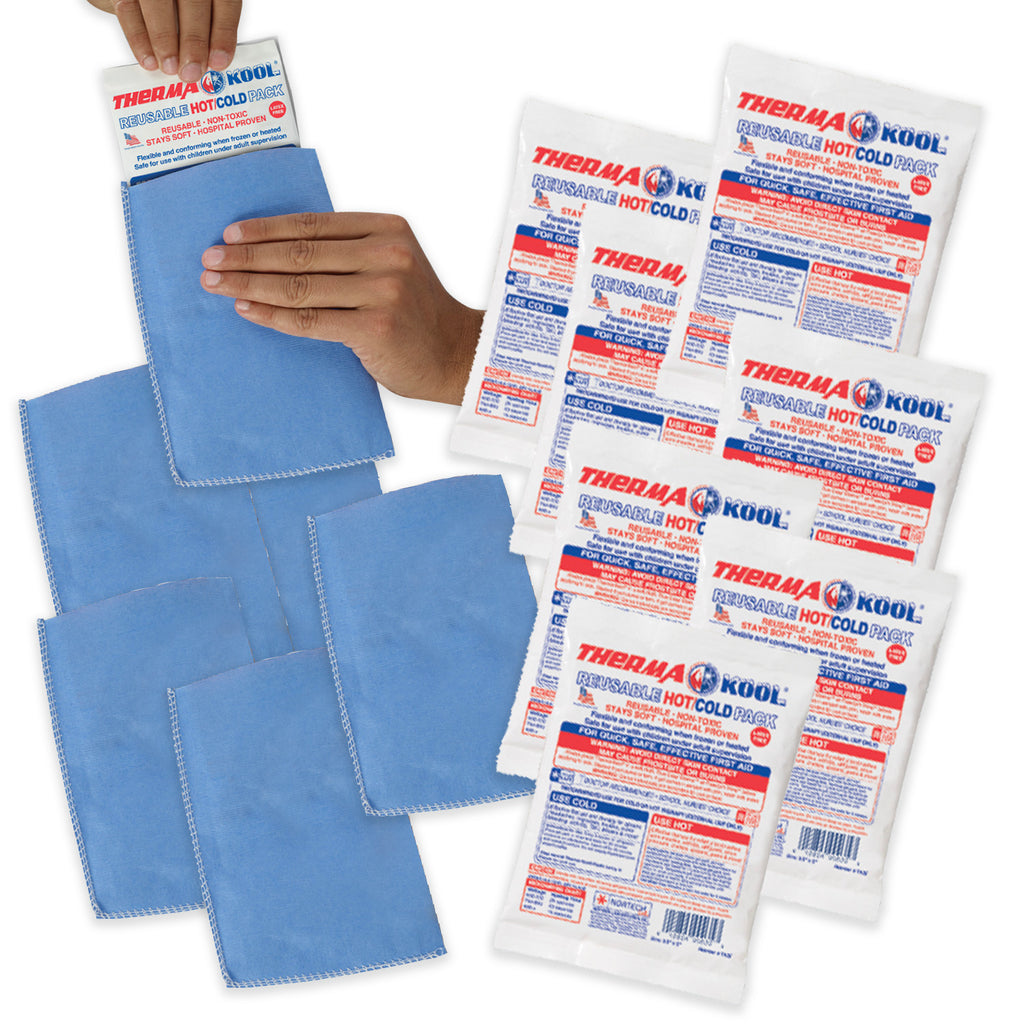 ThermaKool Reusable Hot/Cold Pack - 4" x 6" (100-ct)