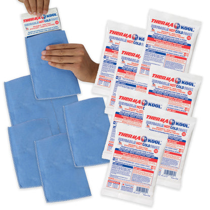 ThermaKool Reusable Hot/Cold Pack - 4" x 6" (100-ct)