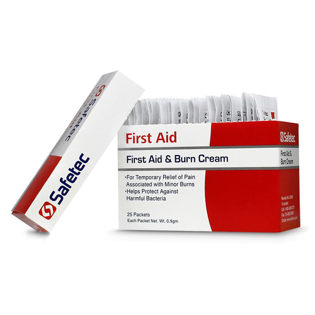 First Aid Burn Cream with Moisturizing Aloe (25-ct)