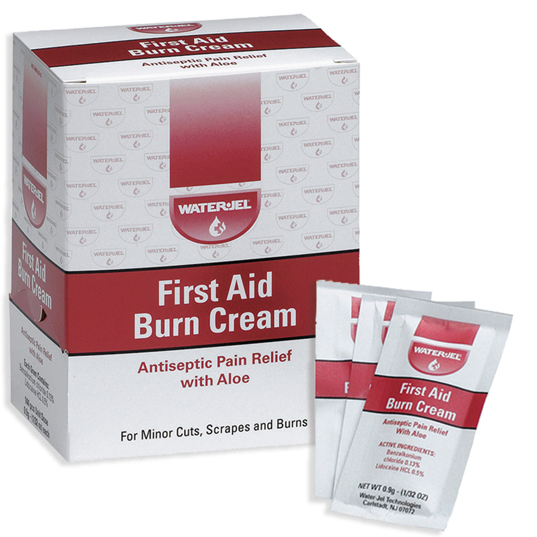 First Aid Burn Cream with Moisturizing Aloe (144-ct)