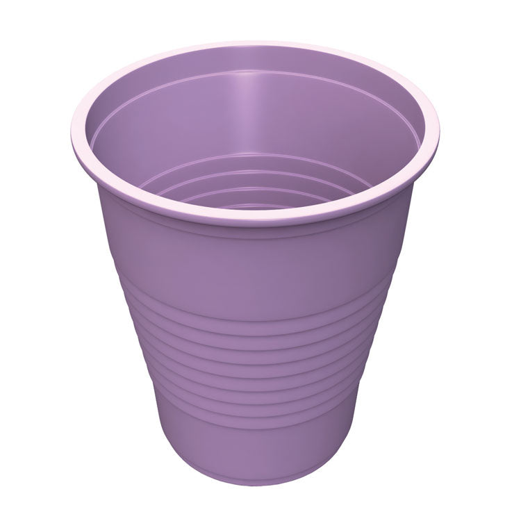 5 oz Flat Bottom Plastic Cups - Lavender (1,000-ct)