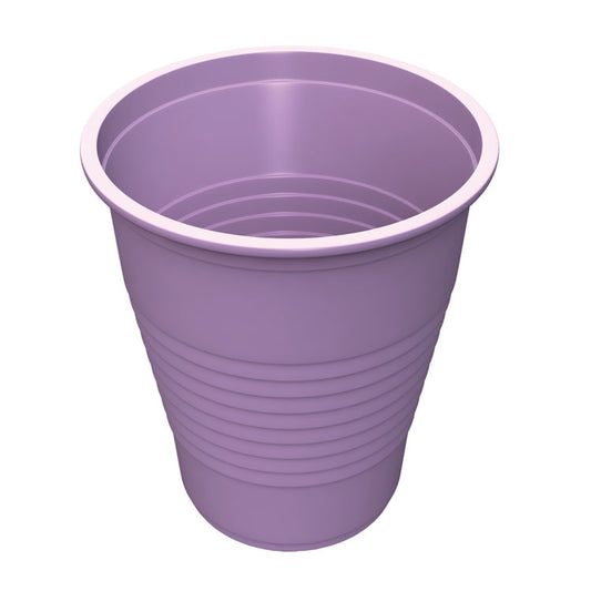 5 oz Flat Bottom Plastic Cups - Lavender (1,000-ct)