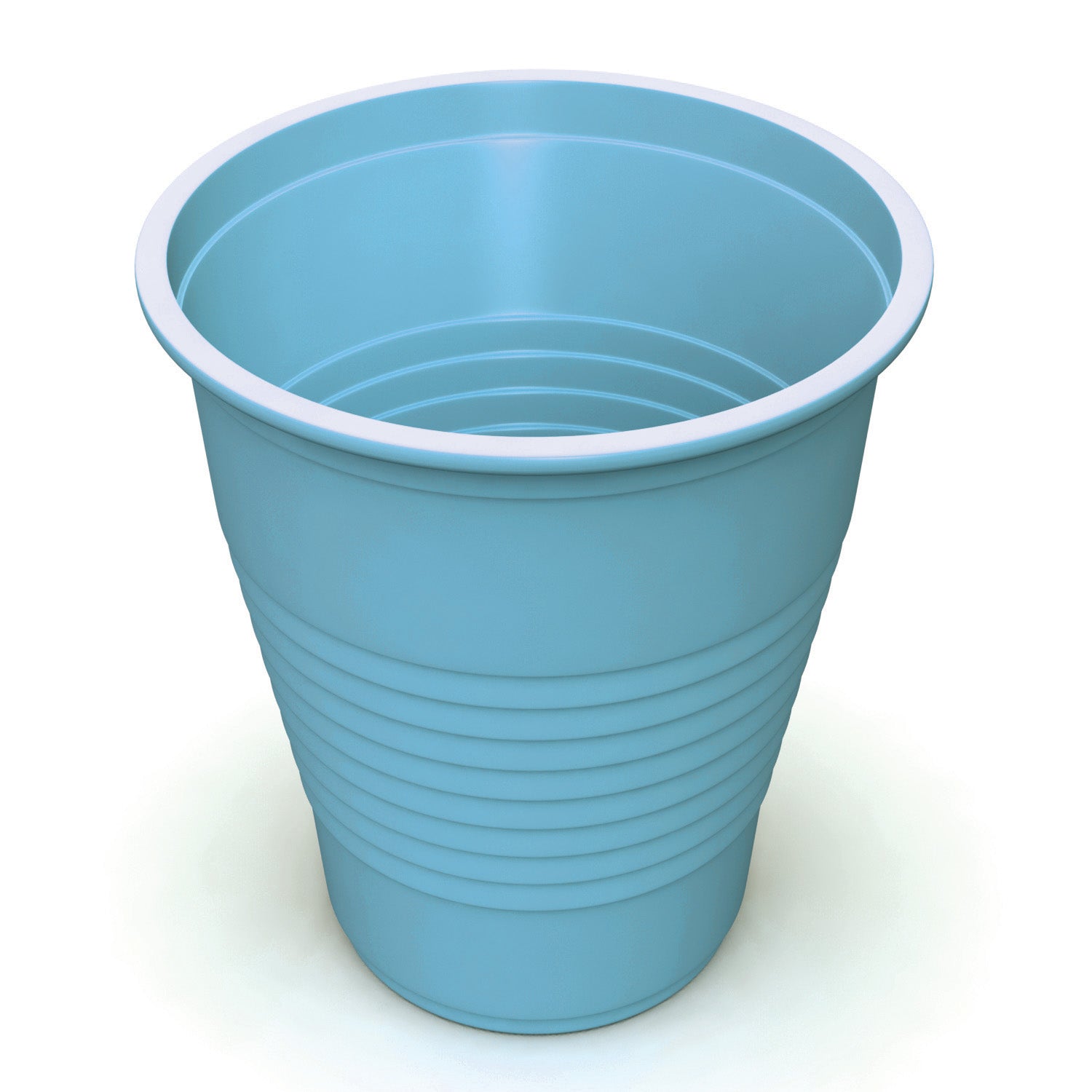 5 oz Flat Bottom Plastic Cups - Multi-Colored Options