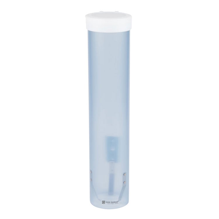 Frosted Blue Flat and Cone Cup Dispenser