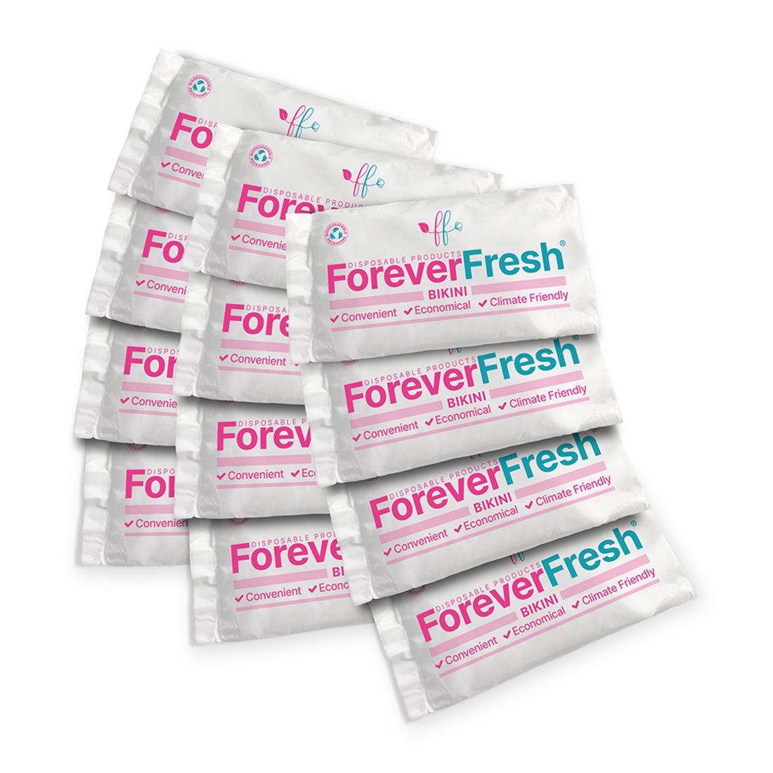 ForeverFresh Disposable Bikini Underwear - X-Small (12-ct)