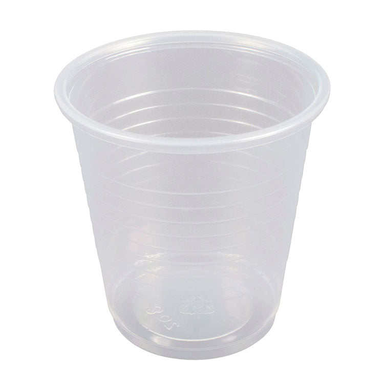 3 oz Flat Bottom Plastic Cups (100-ct)