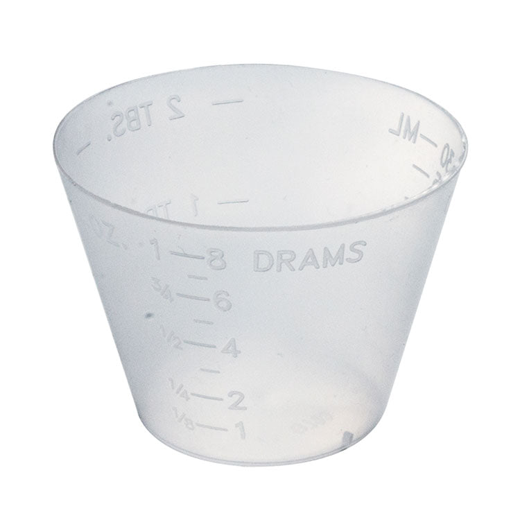 1 oz Plastic Graduated Medicine Cups