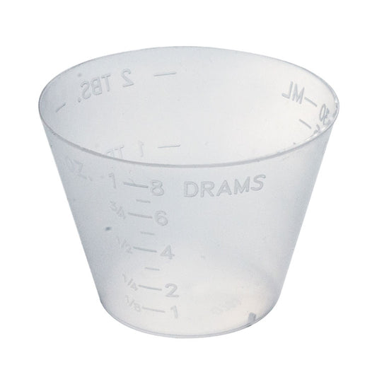 1 oz Graduated Plastic Medicine Cups (100-ct)