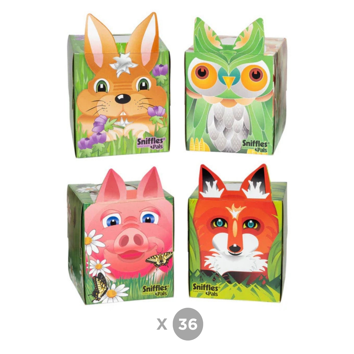 Sniffles Pals Facial Tissue
