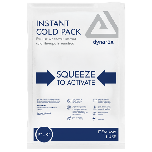Instant Cold Packs - 5" x 9" Large (24-ct)