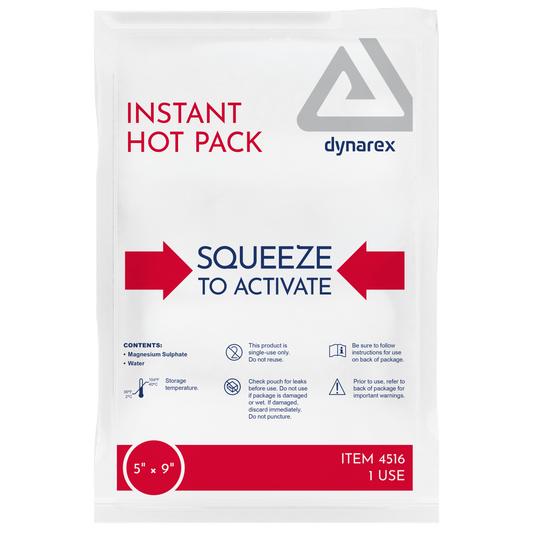 Insulated Instant Hot Packs - 5" x 9" Large (24-ct)