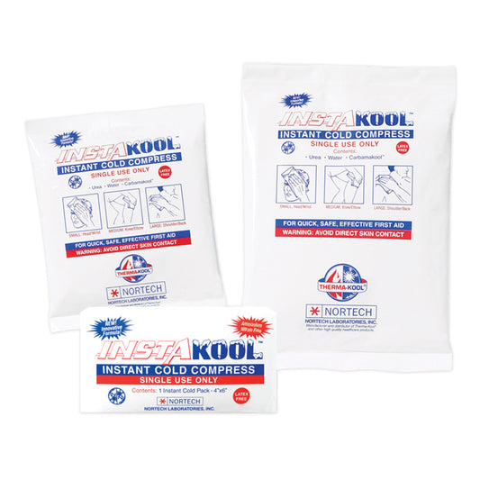 InstaKool Instant Cold Compress - 4" x 6" Kit Size (50-ct)