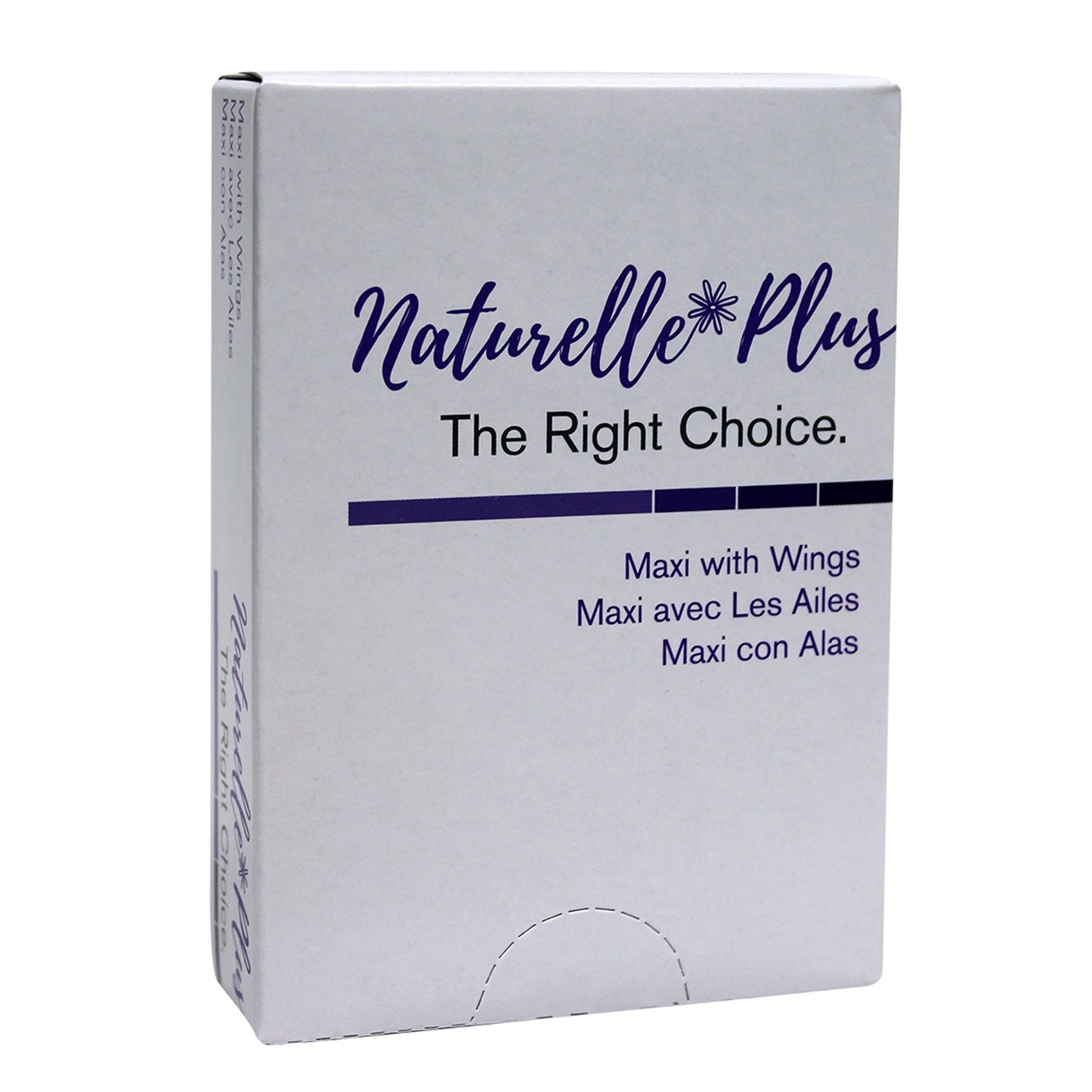 Naturelle PLUS #4 Bulk Maxi Pads WITH Wings (250-ct)