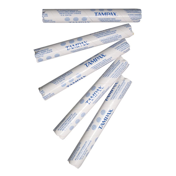 Tampax Cardboard Applicator Bulk Tampons (500-ct)