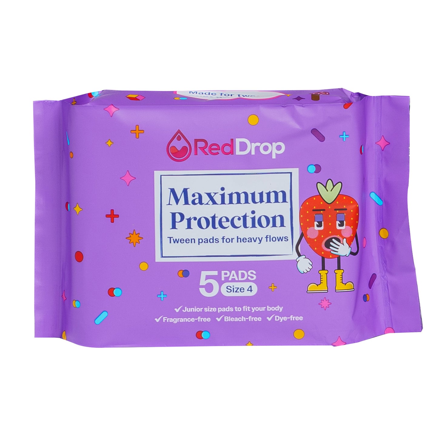 RedDrop Maximum Protection Pads with Wings (5-ct)