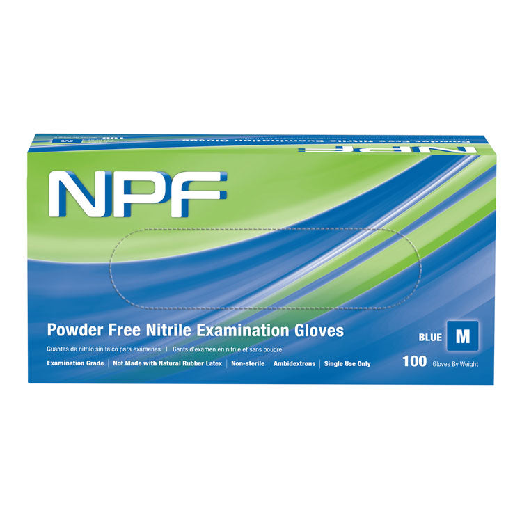 ProWorks Nitrile Powder-Free Exam Gloves - Small (100-ct) **CASE of 10**