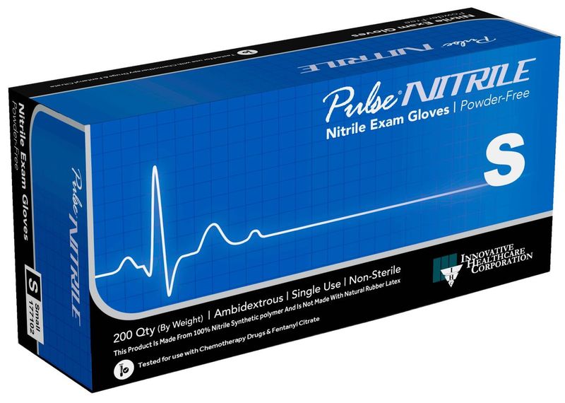 Pulse Nitrile Powder-Free Exam Gloves