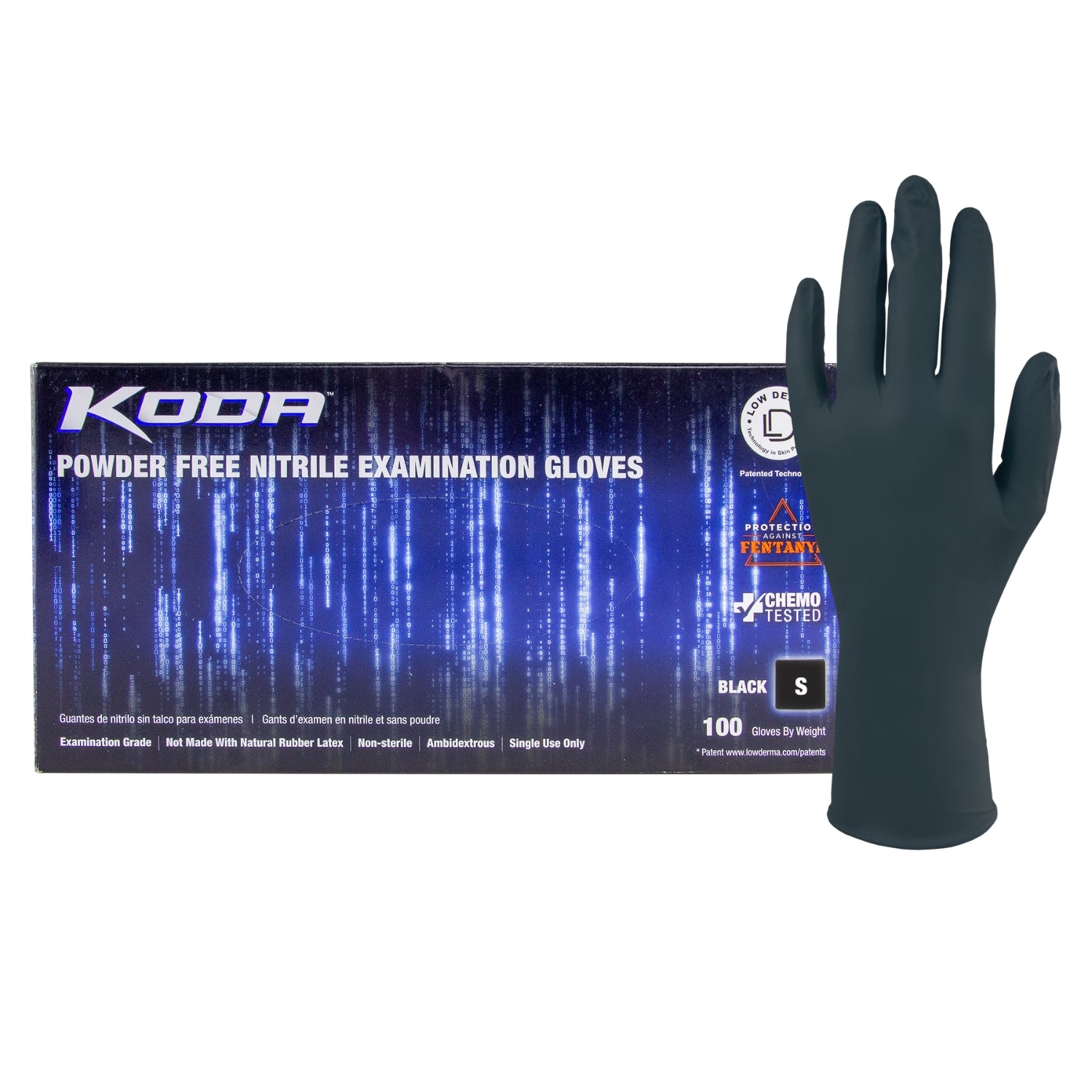 KODA Nitrile exam gloves
